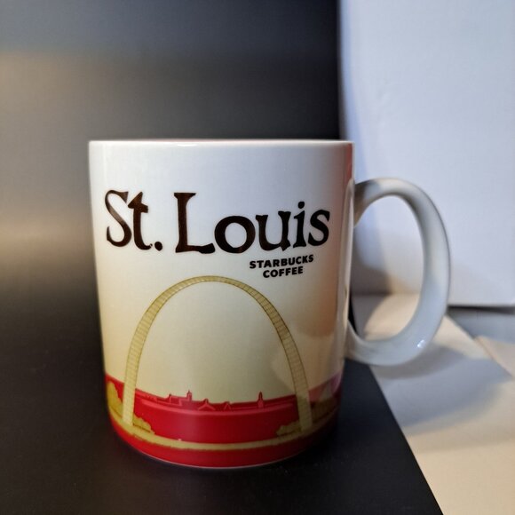 Starbucks Coffee St. Louis Global Icon Collector Series 16 oz Coffee Mug - Picture 1 of 16
